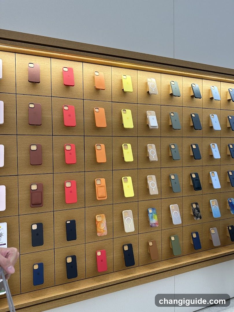 Apple Store Product Display Wall