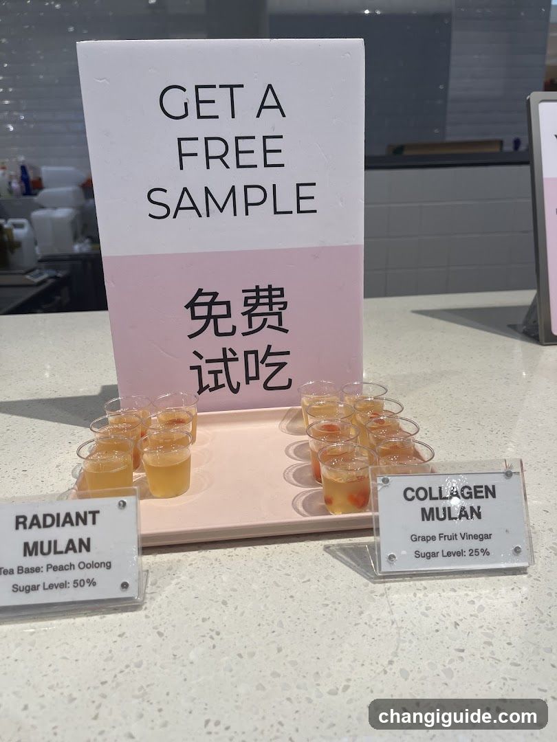 Free Sample Display