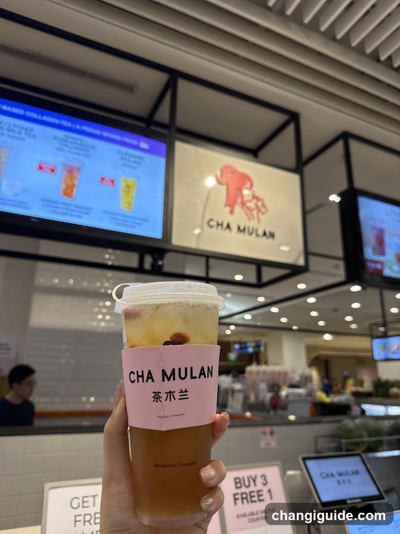 Cha Mulan Drink in Store