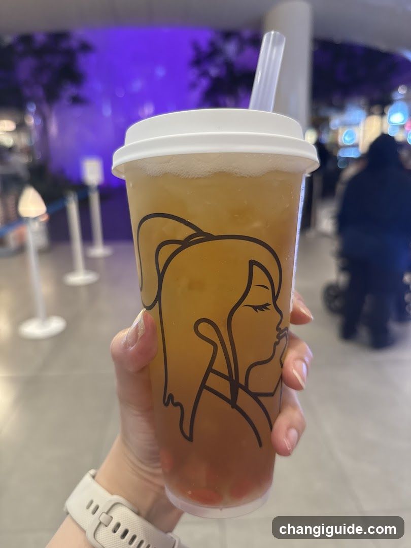Boba Tea Cup with Character Design