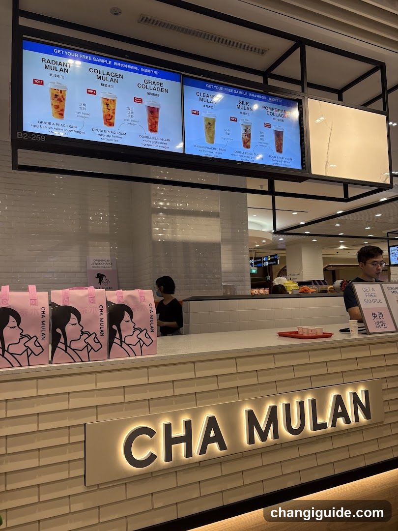 Cha Mulan Store Interior