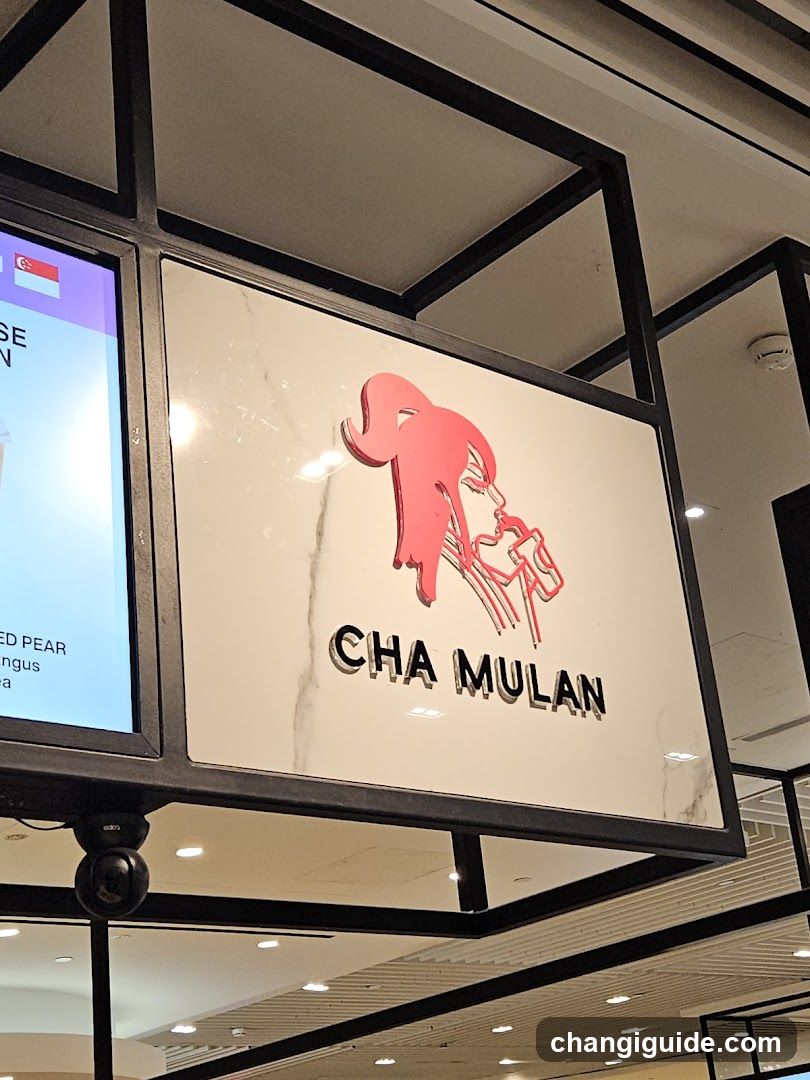 Cha Mulan Signage