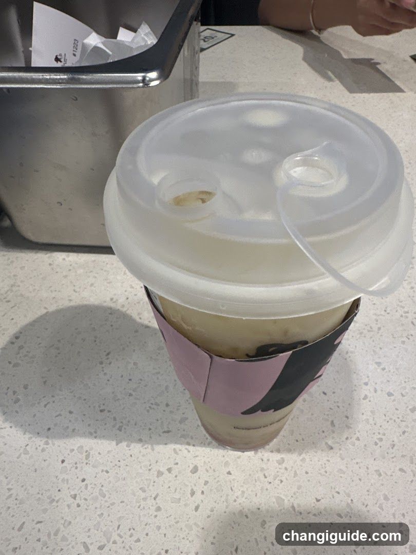 Beverage Cup on Counter