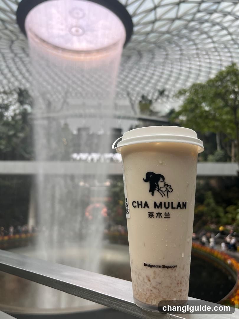 Cha Mulan Drink at Marina Bay Sands