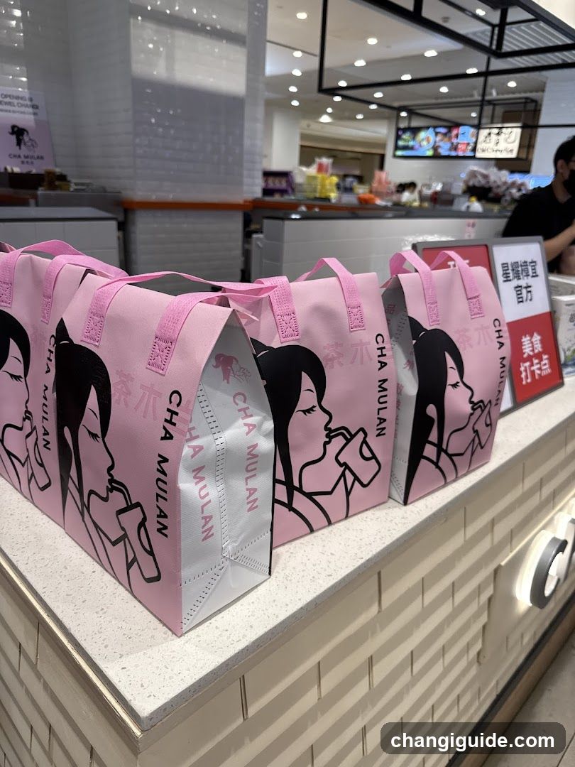 Cha Mulan Takeaway Bags
