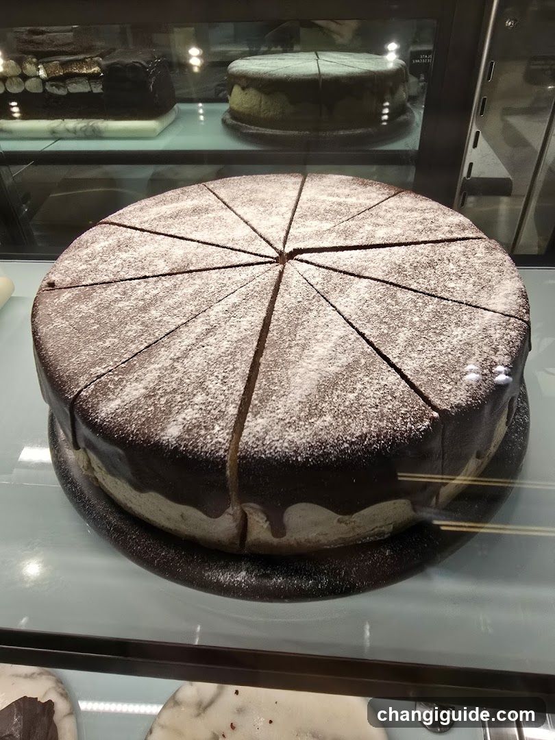 Chocolate Cake Display