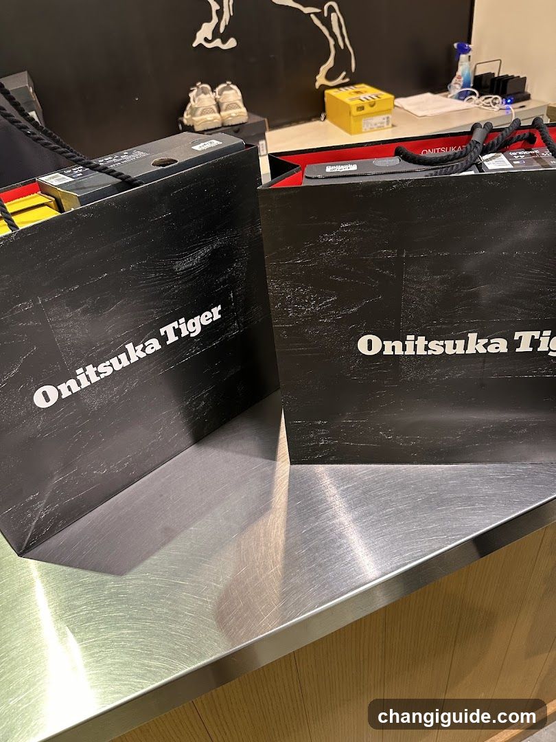 Onitsuka Tiger Shopping Bags