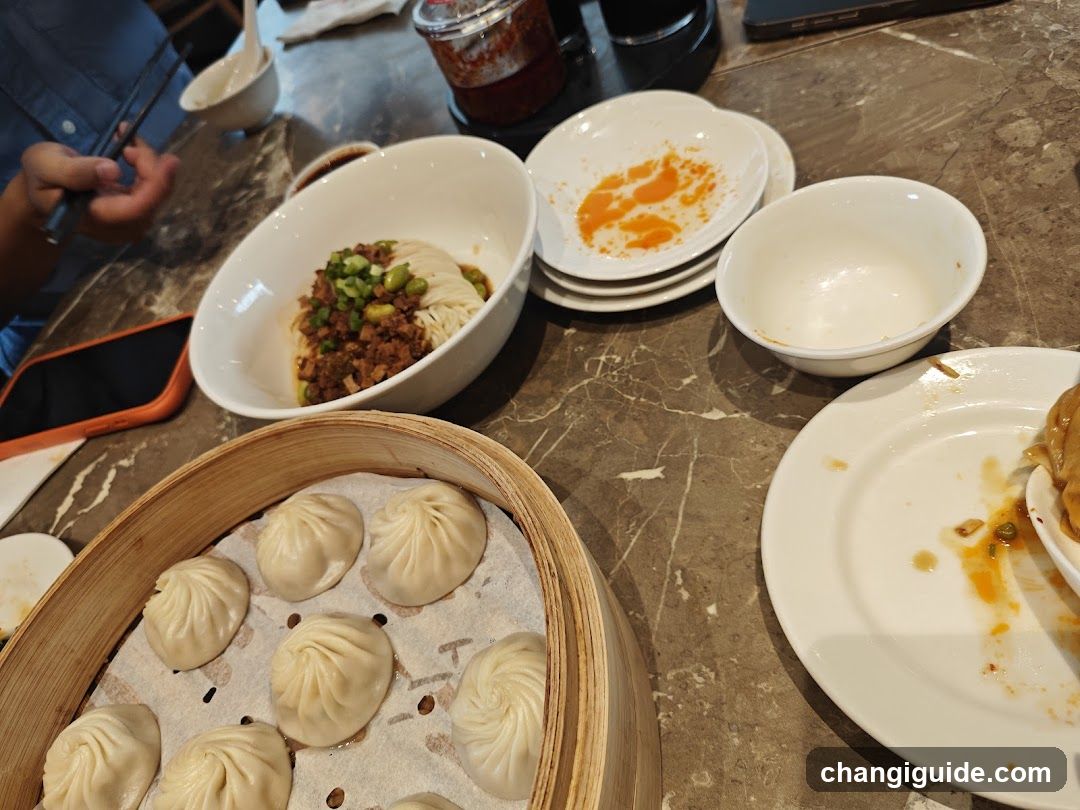 Dining Table with Food