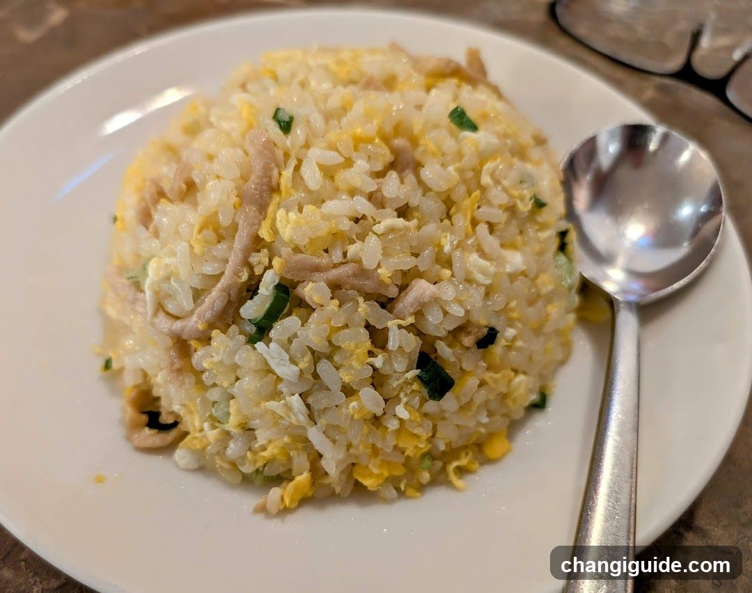 Fried Rice with Egg and Pork