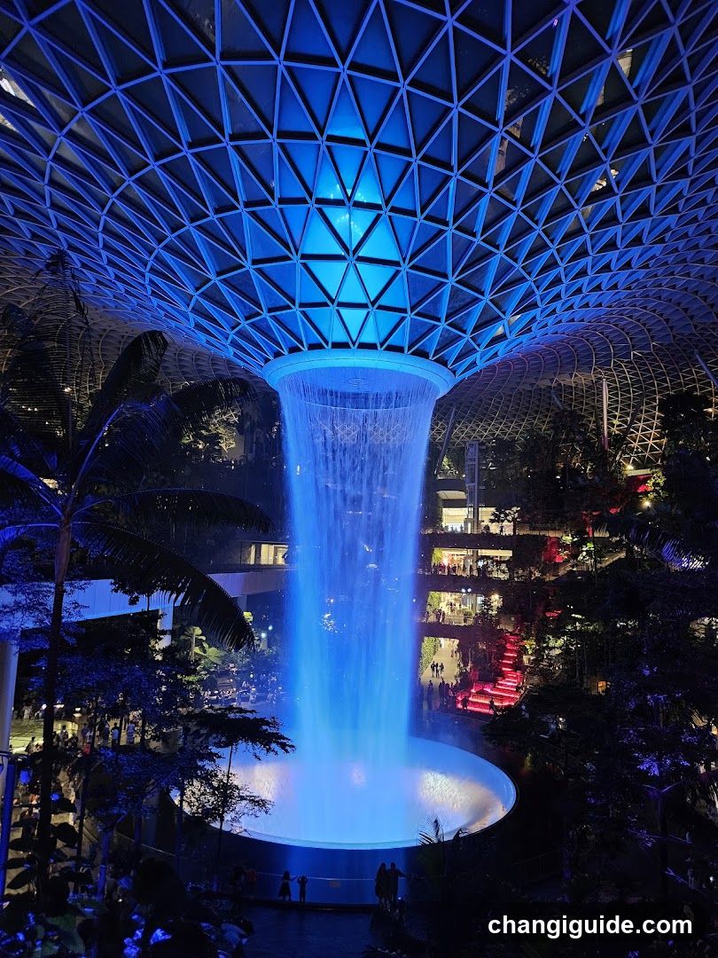 The Jewel Changi Airport Waterfall
