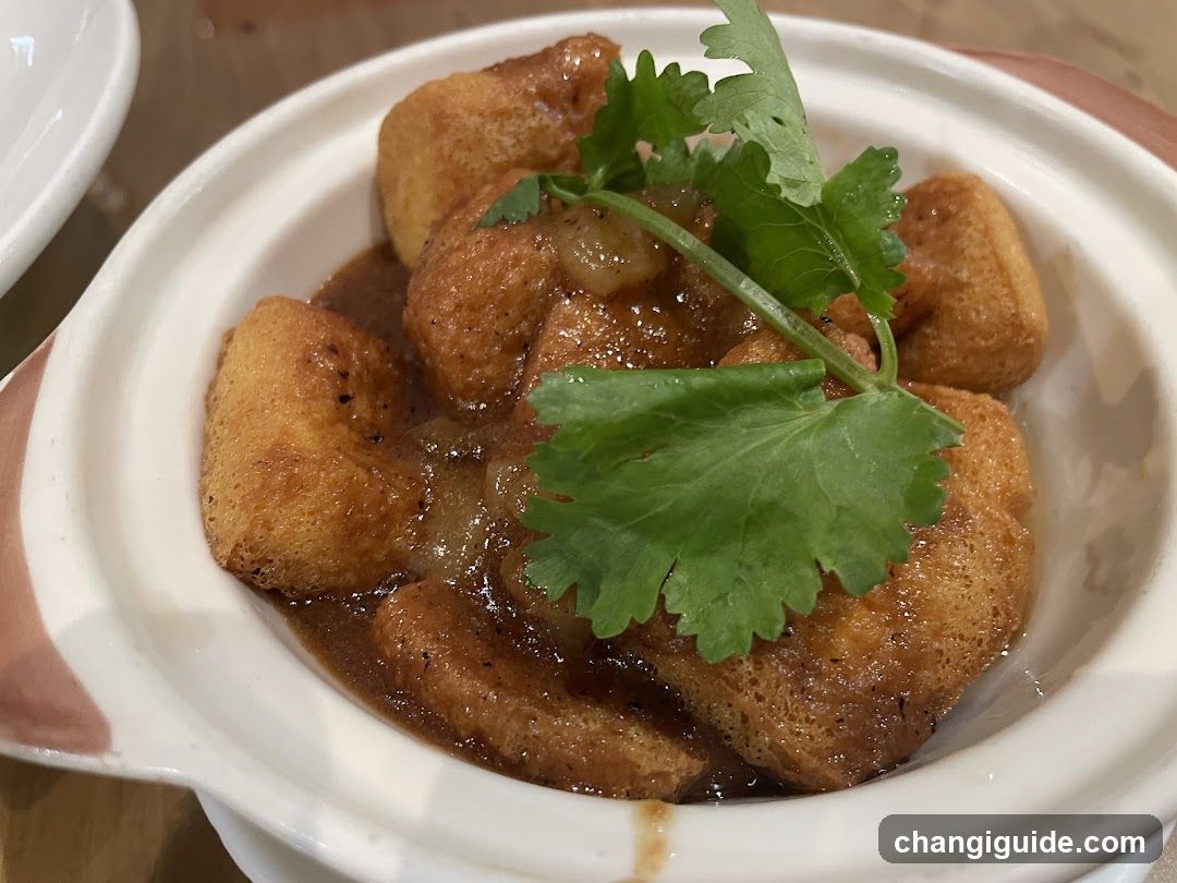 Fried Dough in Sauce