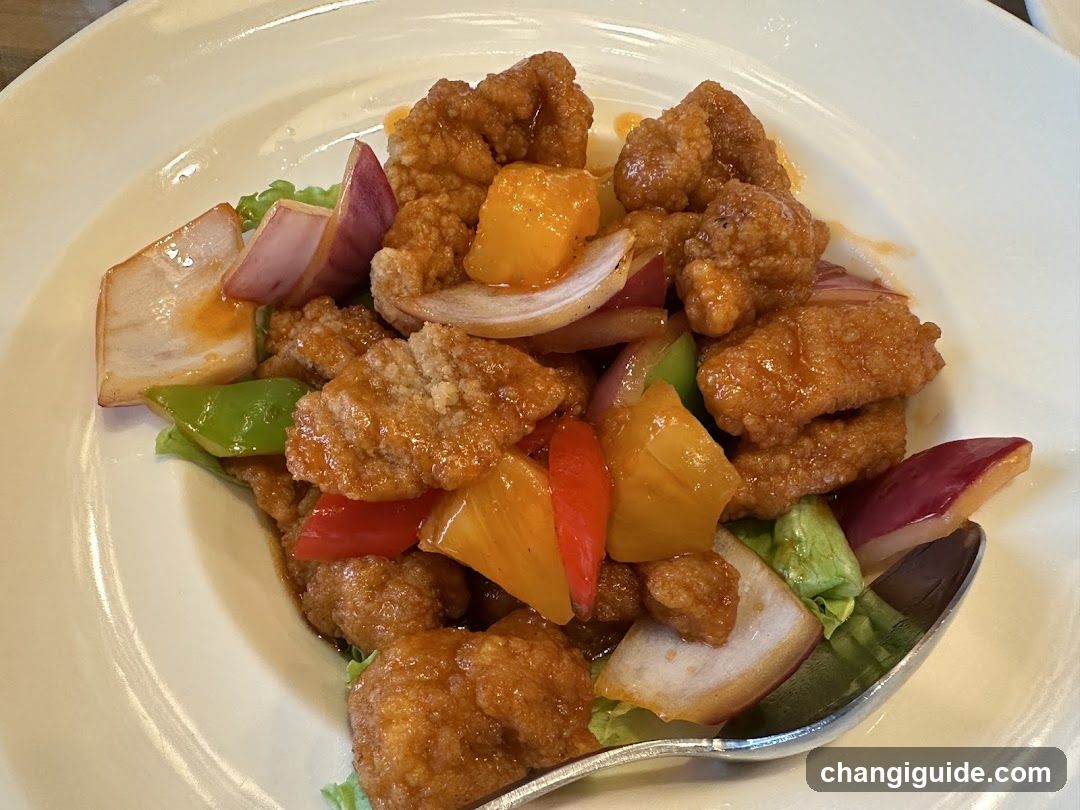 Crispy Chicken with Pineapple and Onions