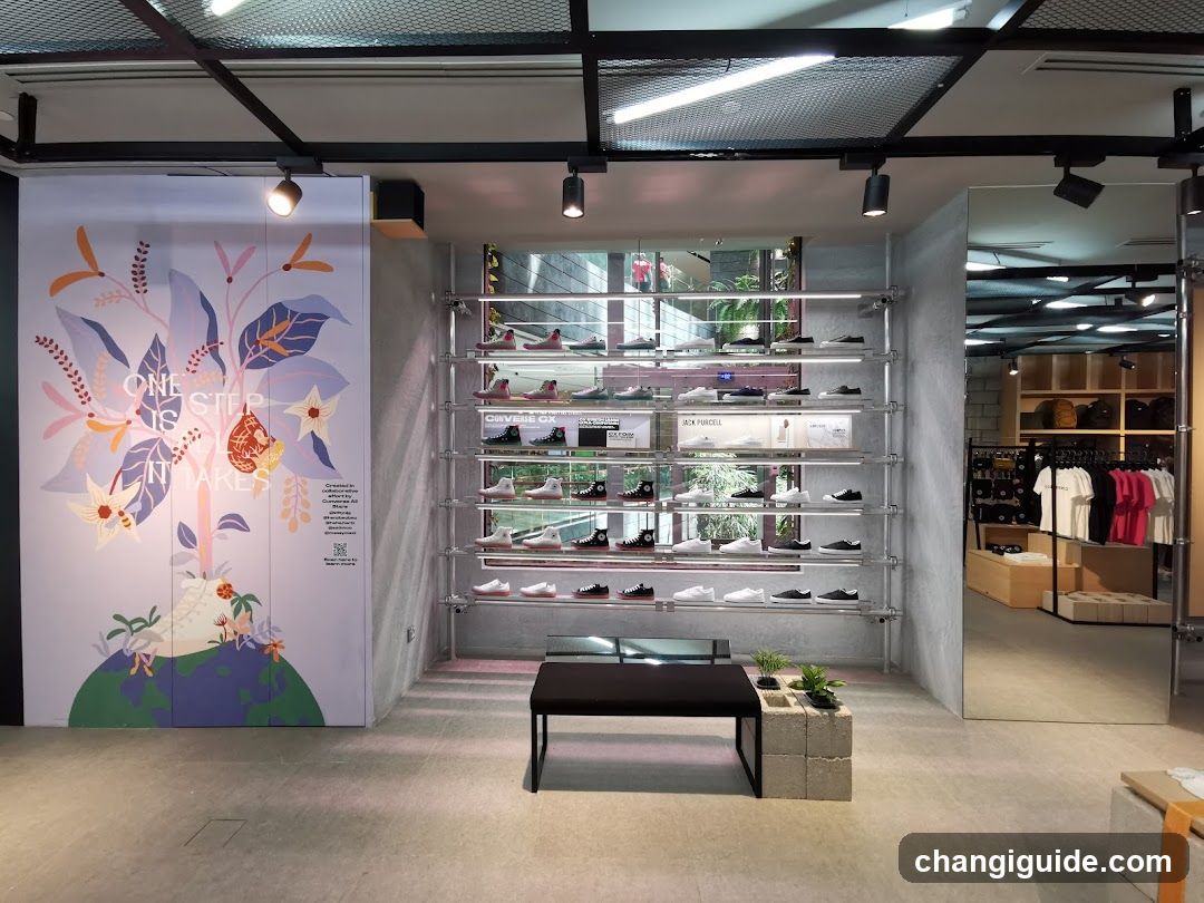 Shoe Store Interior Display