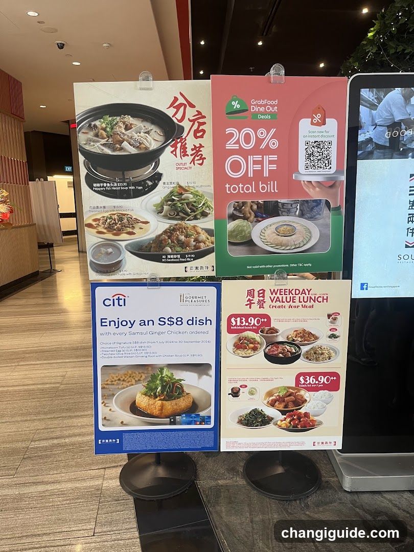 Restaurant Promotional Displays