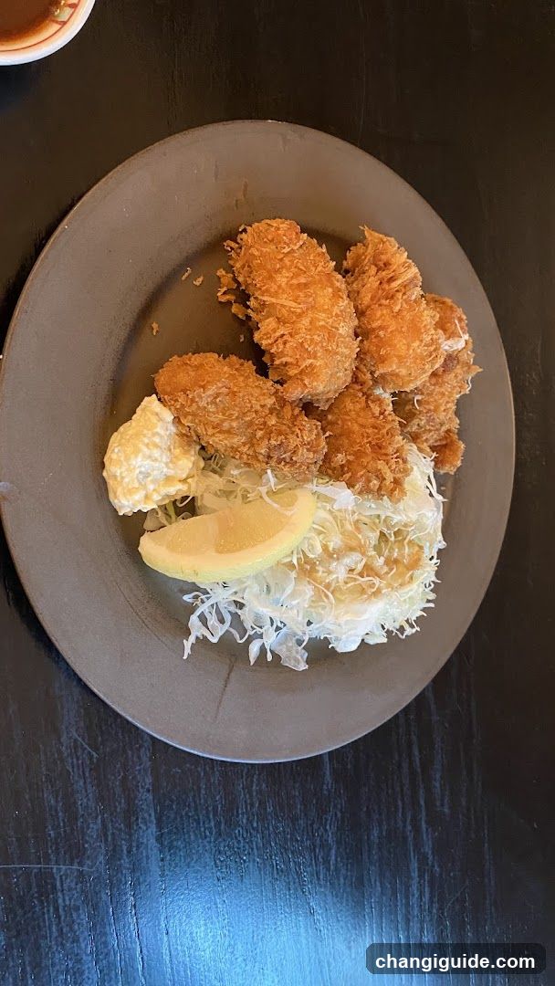 Fried Chicken with Side Salad