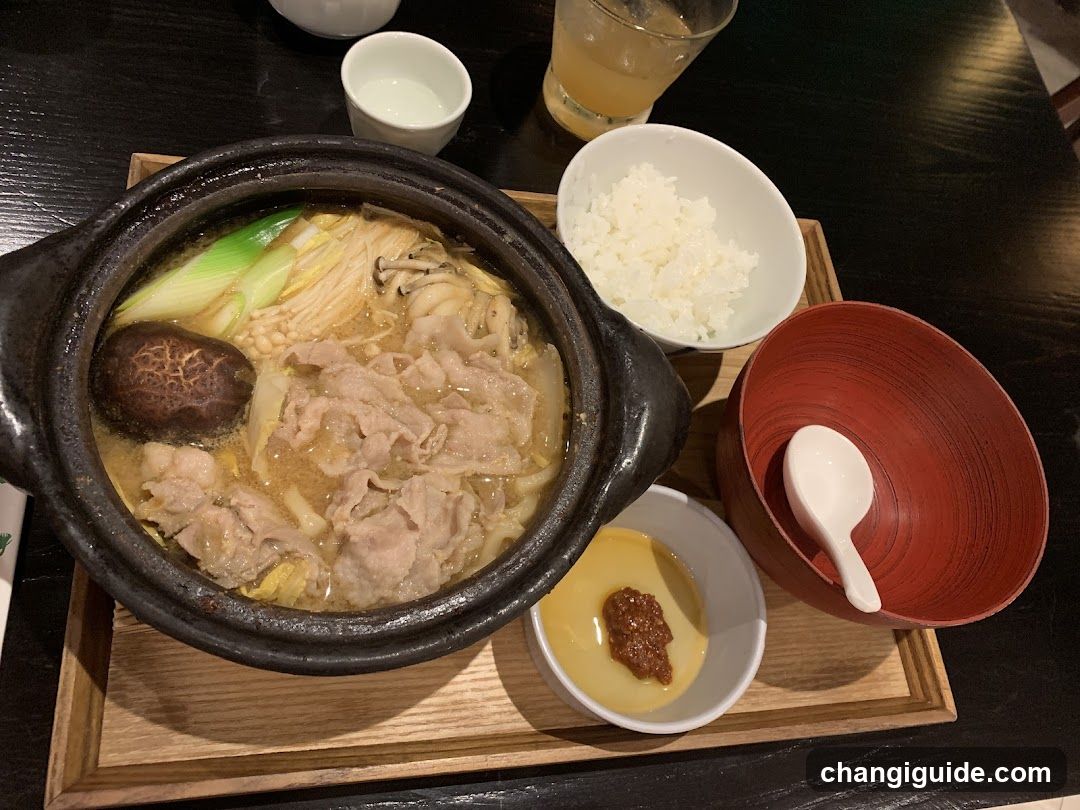 Japanese Hot Pot Meal