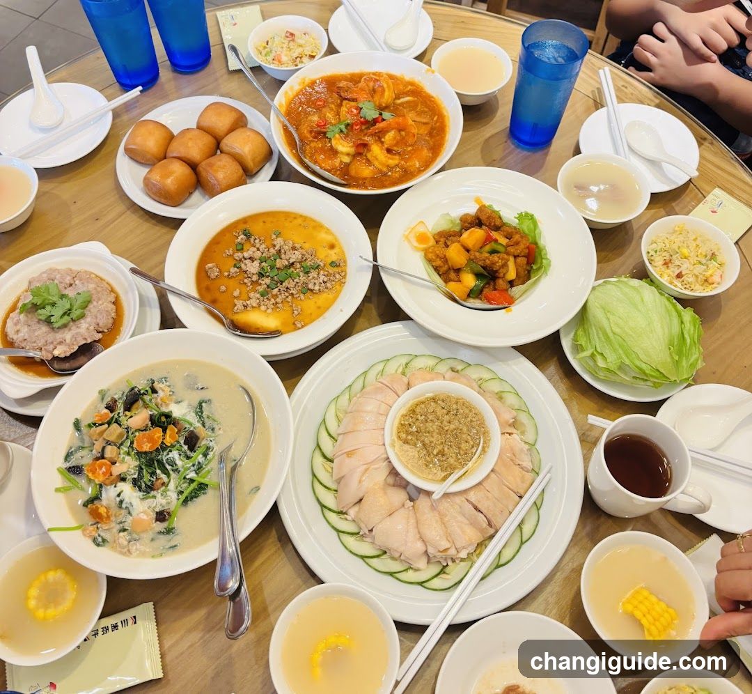 Chinese Feast Table