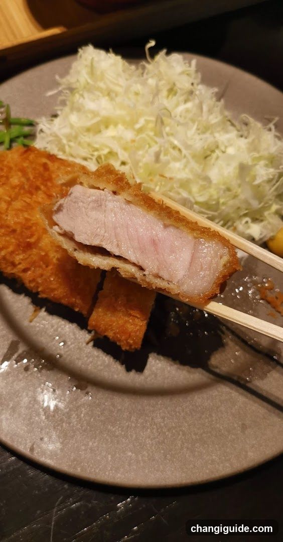 Katsu with Cabbage Salad