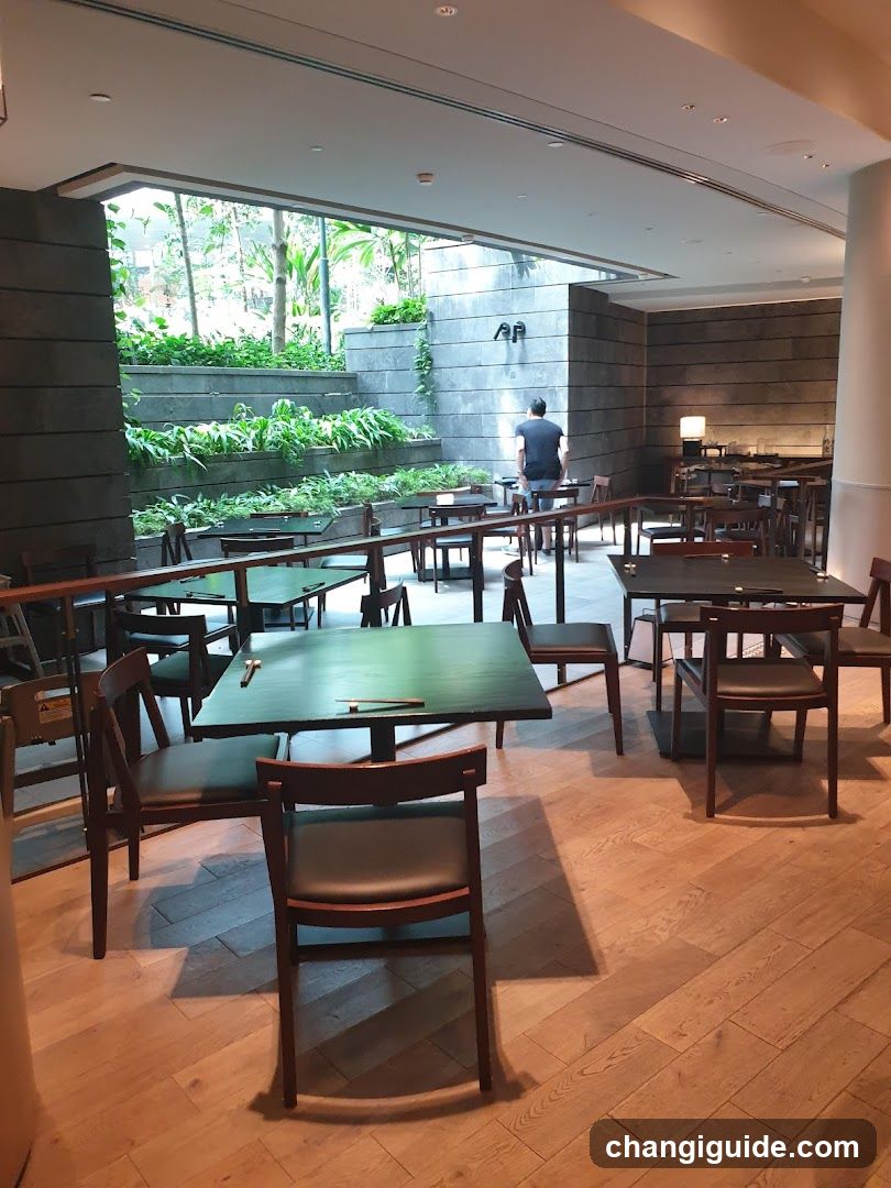 Interior of a modern restaurant or cafe