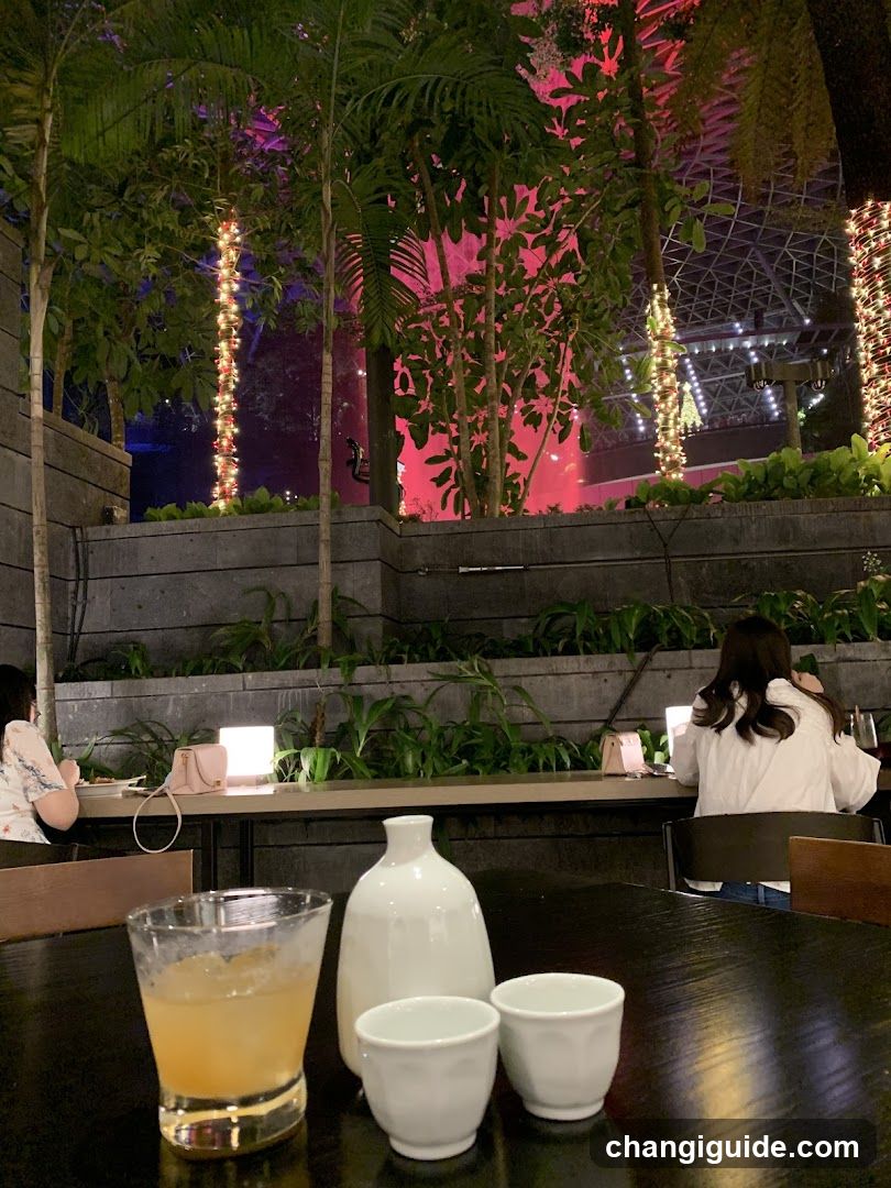Dining Scene at Night