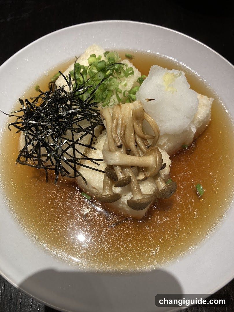 Mushroom and Tofu Soup