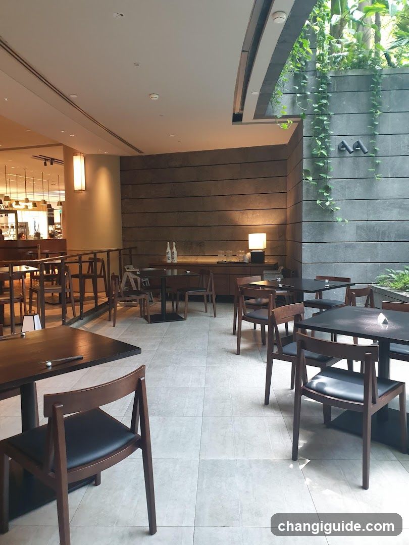 Interior of a modern cafe or restaurant