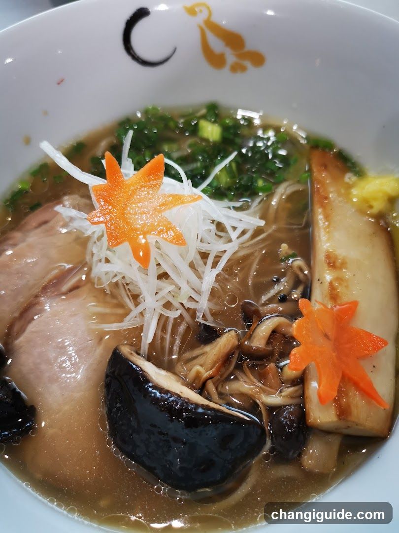 Ramen Bowl with Garnish