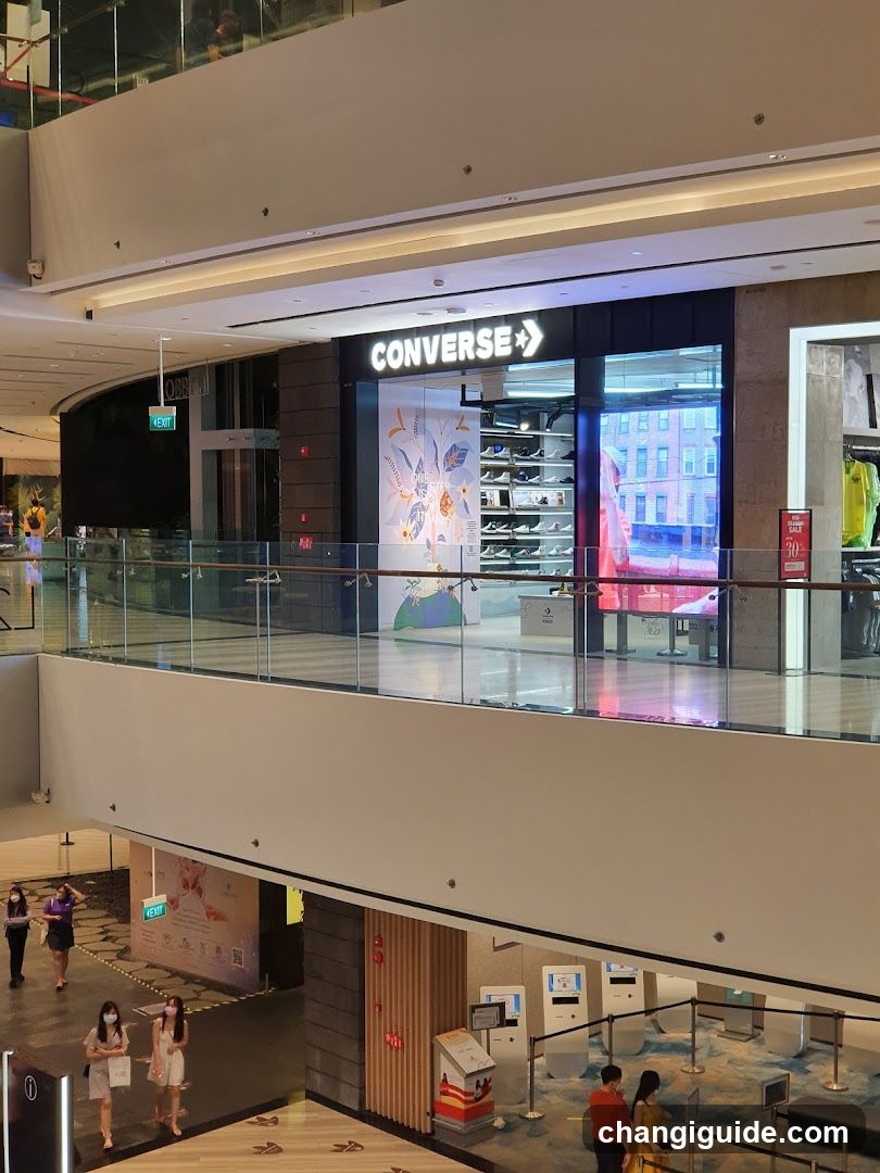 Converse Storefront in Mall