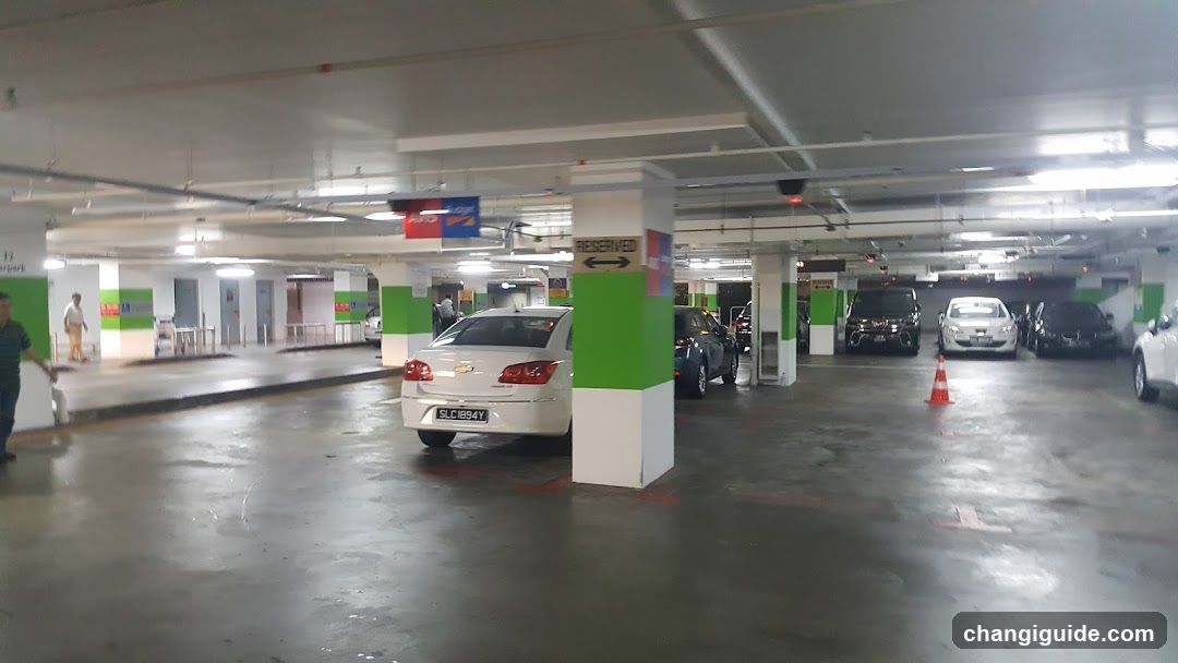 Underground Parking Garage Interior