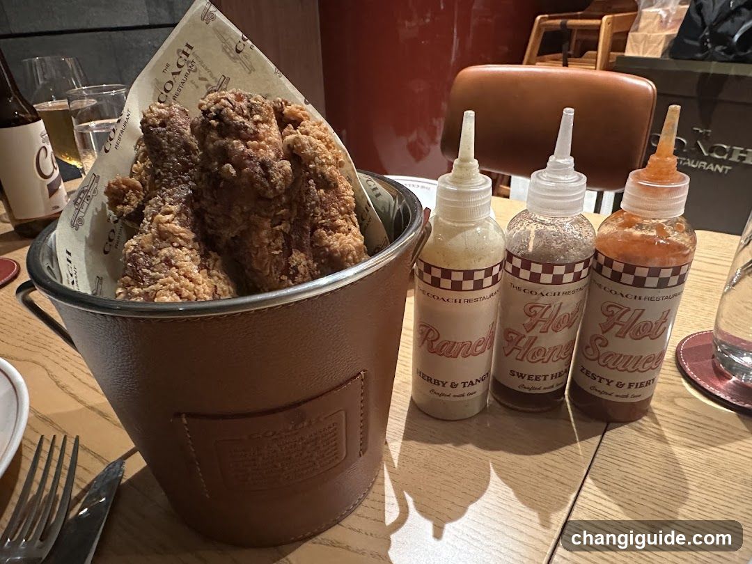 Fried Chicken with Sauces