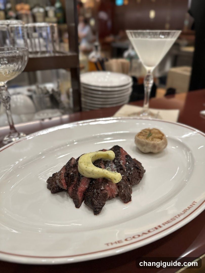 Steak at The Coach Restaurant