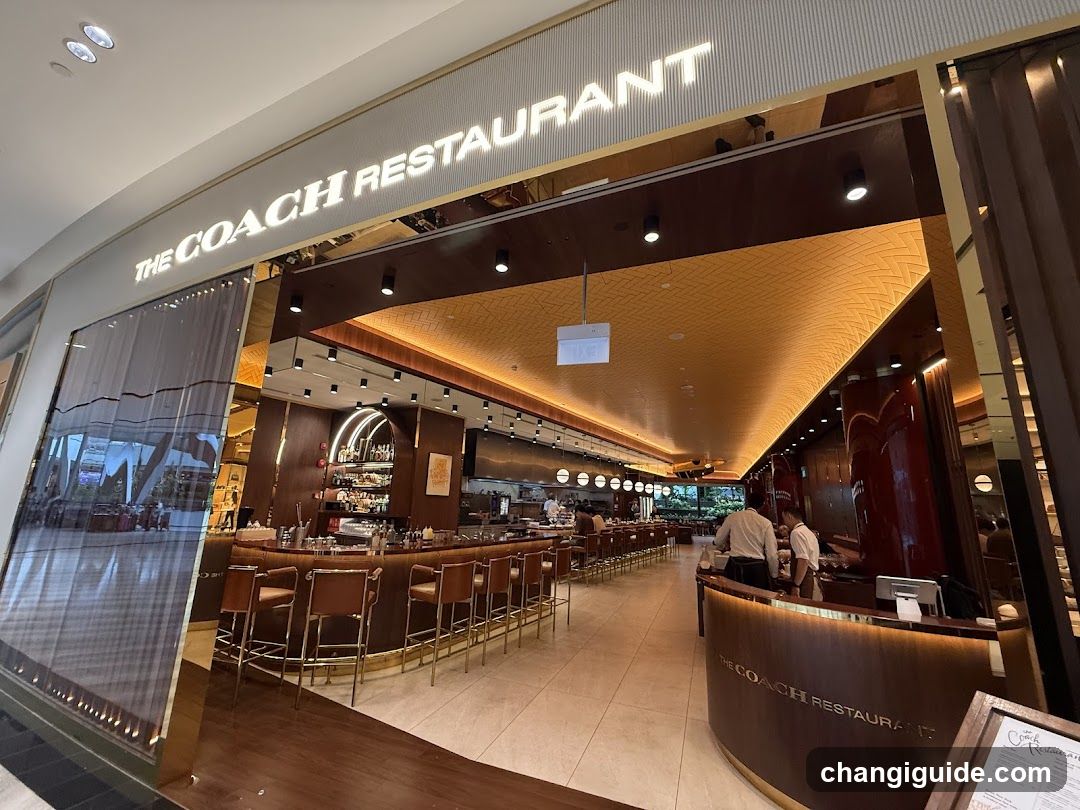 The Coach Restaurant (Jewel Changi)