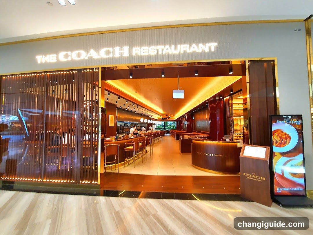 The Coach Restaurant (Jewel Changi)