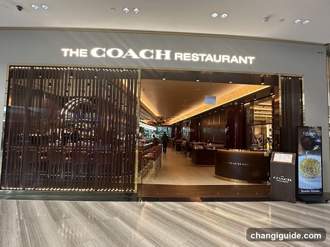 The Coach Restaurant (Jewel Changi)