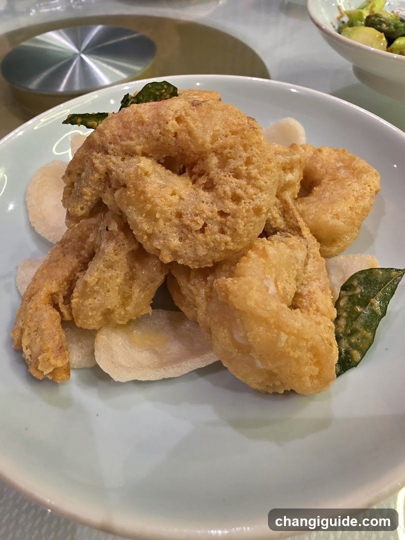 Fried Shrimp Dish