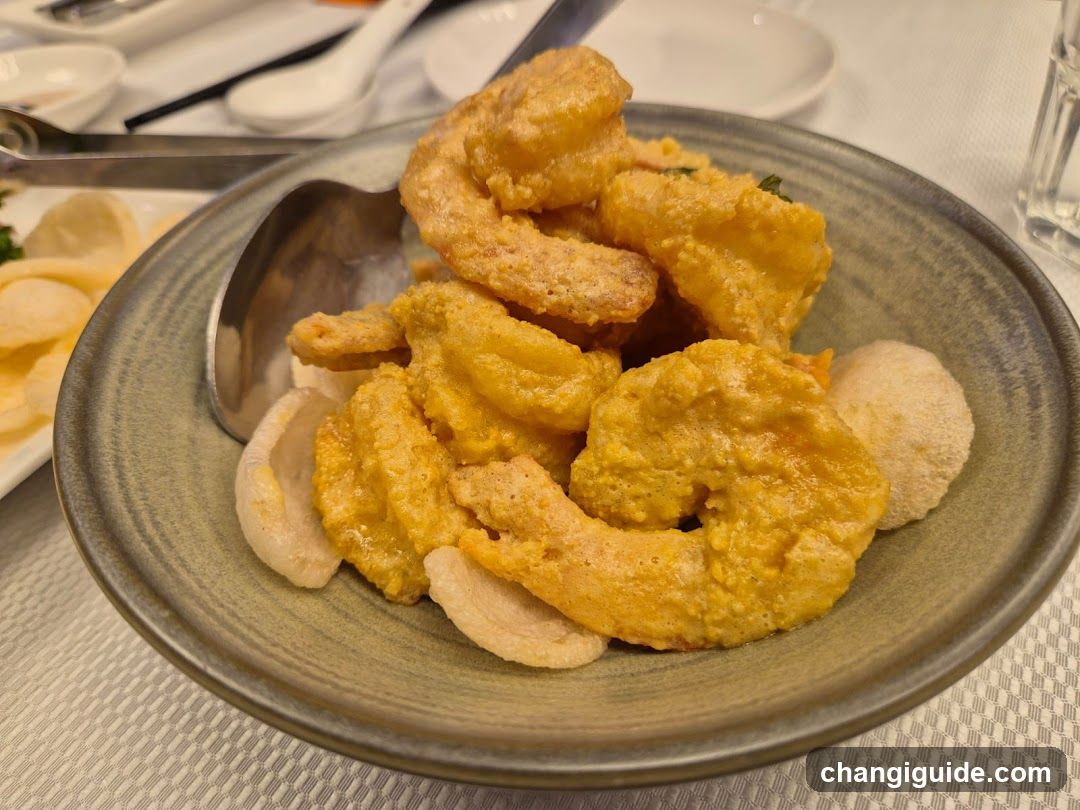 Fried Shrimp with Curry Sauce
