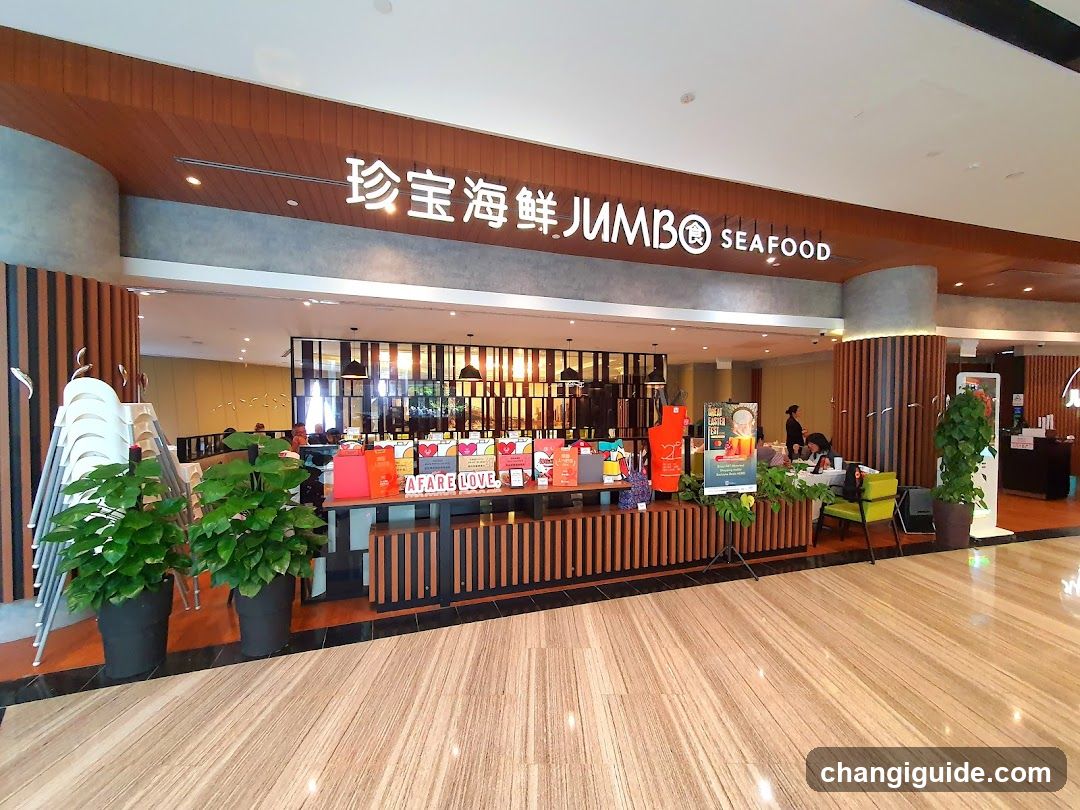 Jumbo Seafood Storefront Interior View