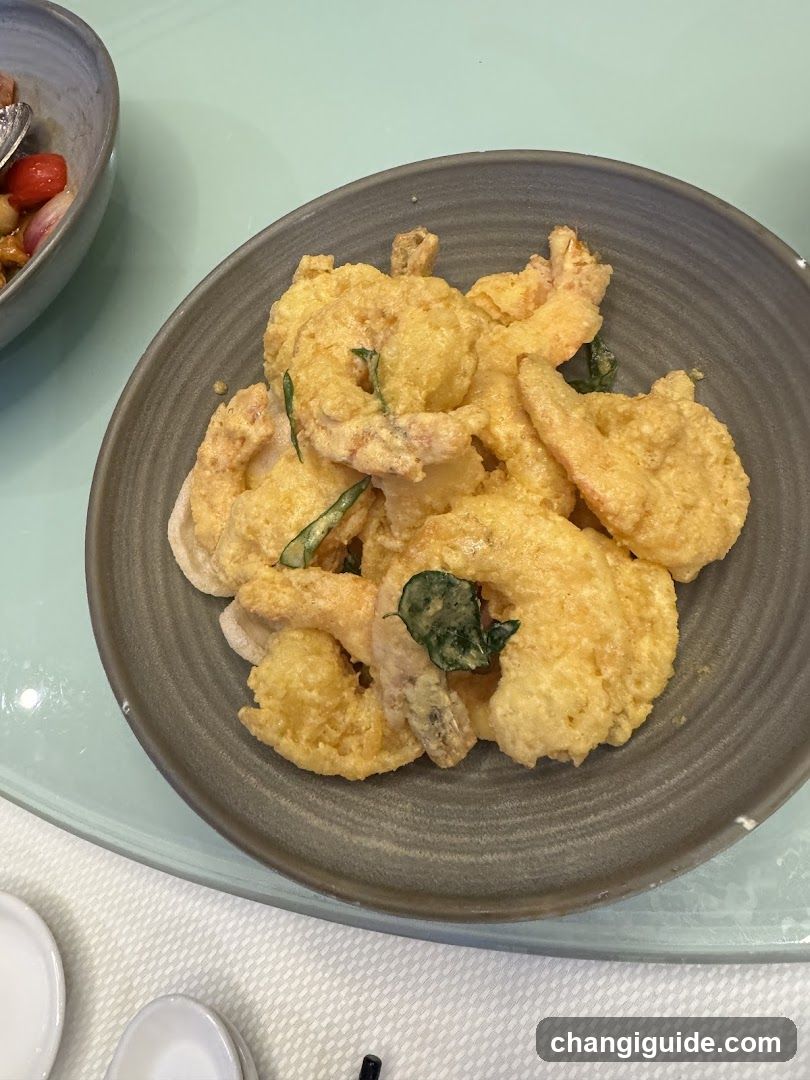 Fried Shrimp Dish