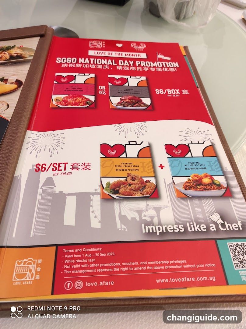 SG60 National Day Promotion Flyer