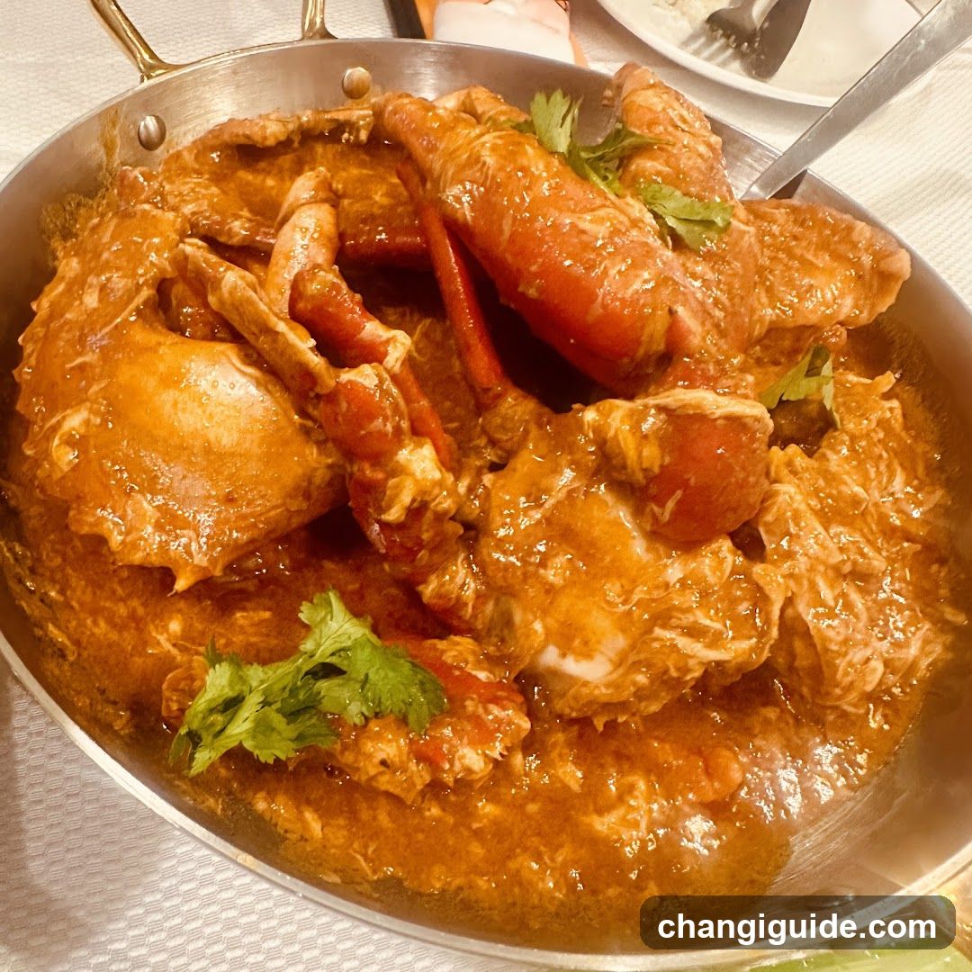 Spicy Crab Curry Dish