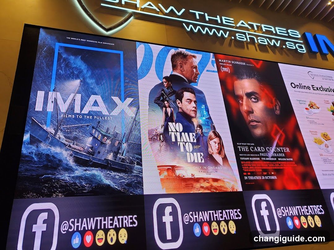 Shaw Theatres Movie Poster Display