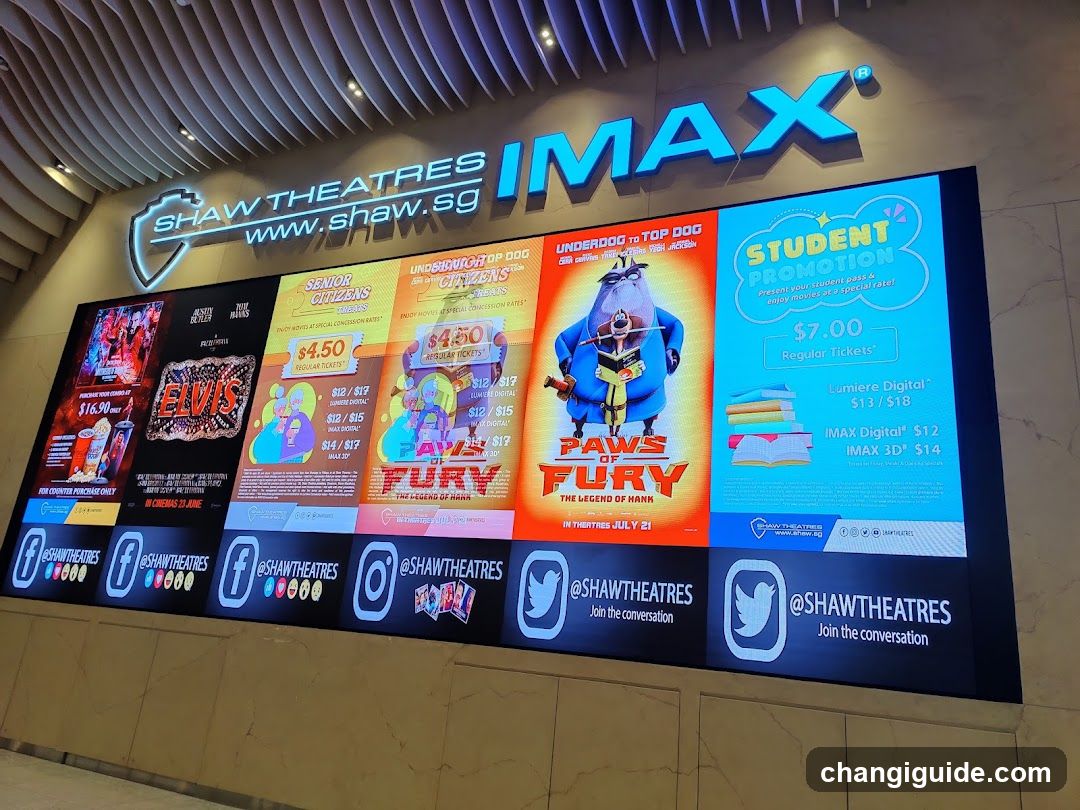 Shaw Theatres IMAX Digital Billboard