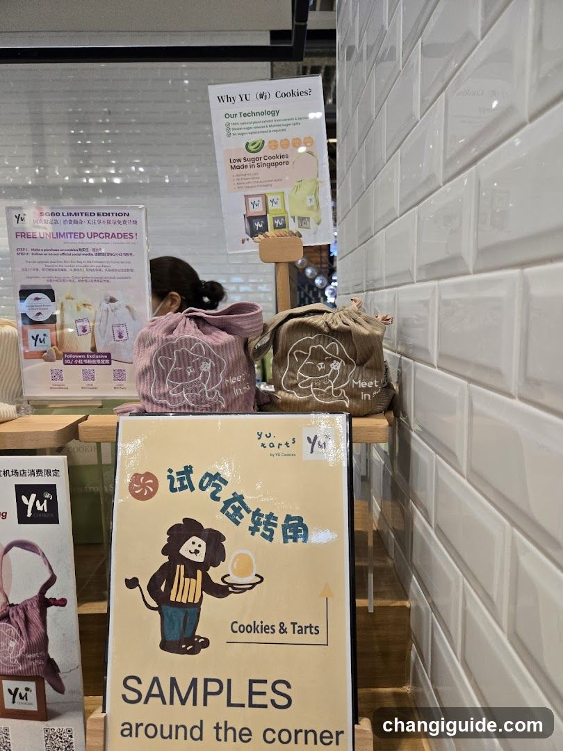 Yu! Cookies & Tarts Store Interior Display