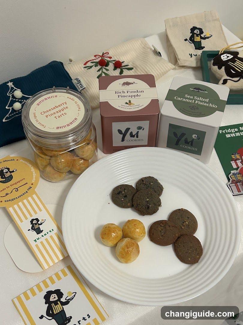 Yu Cookies Product Display