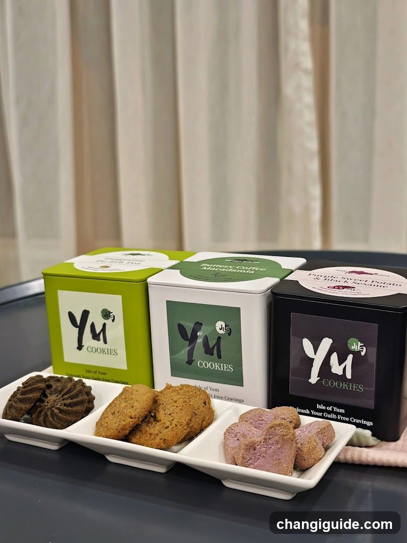 Yum Cookies Product Display