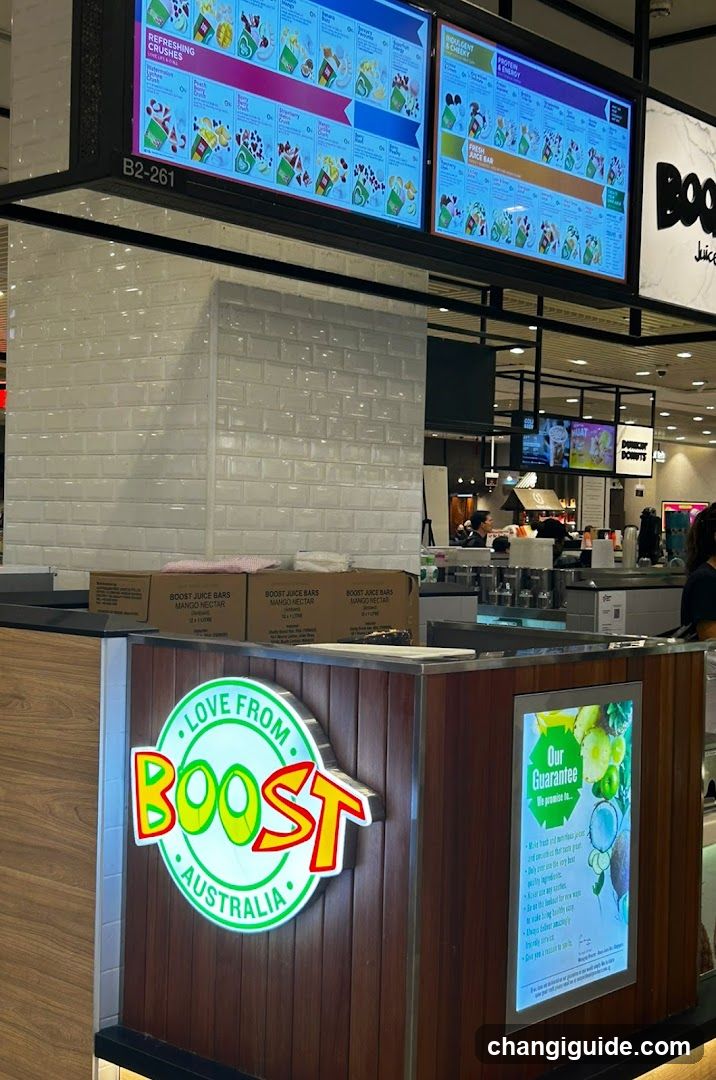 Boost Juice Bar Counter
