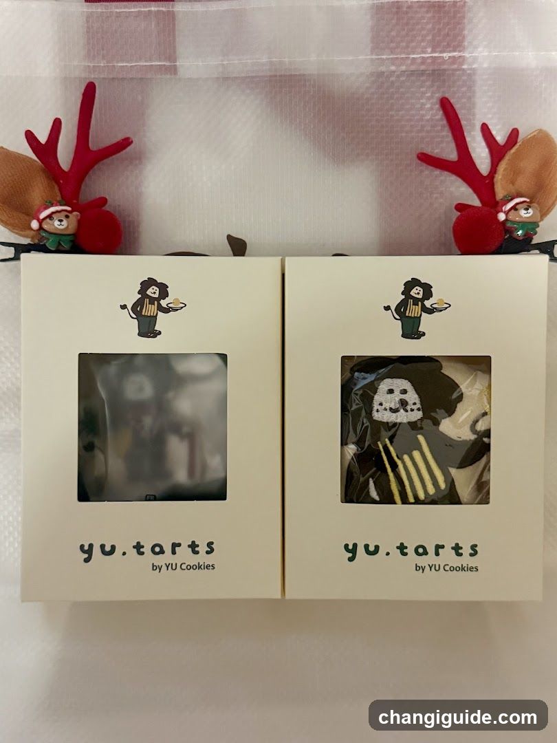 Yu.tarts by YU Cookies Packaging Display