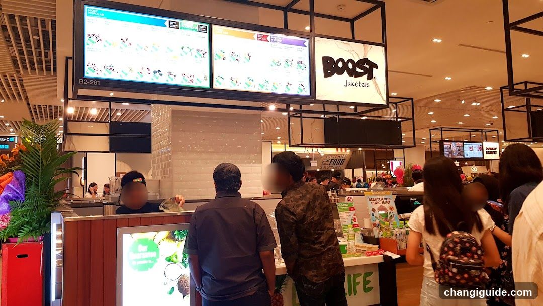 Juice Bar Interior Scene