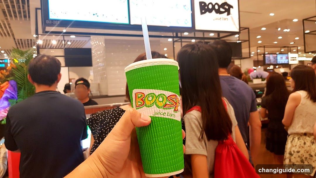 Boost Juice Bar Interior Scene
