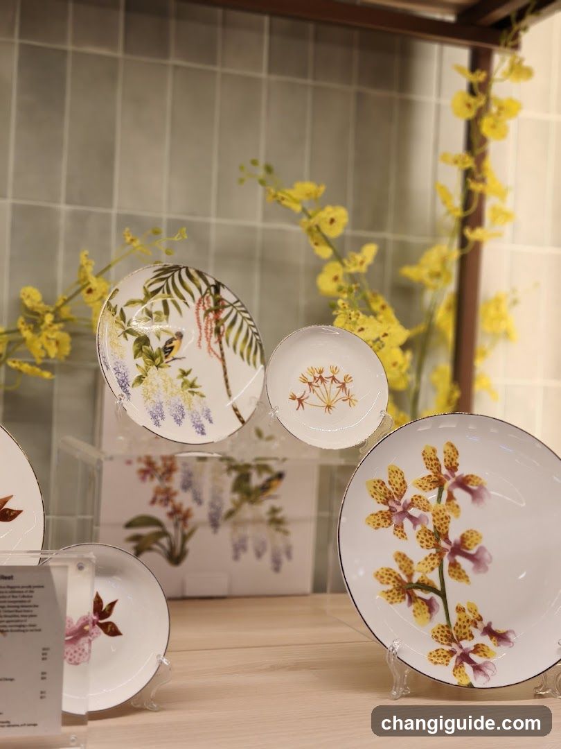 Ornate Ceramic Plates Display